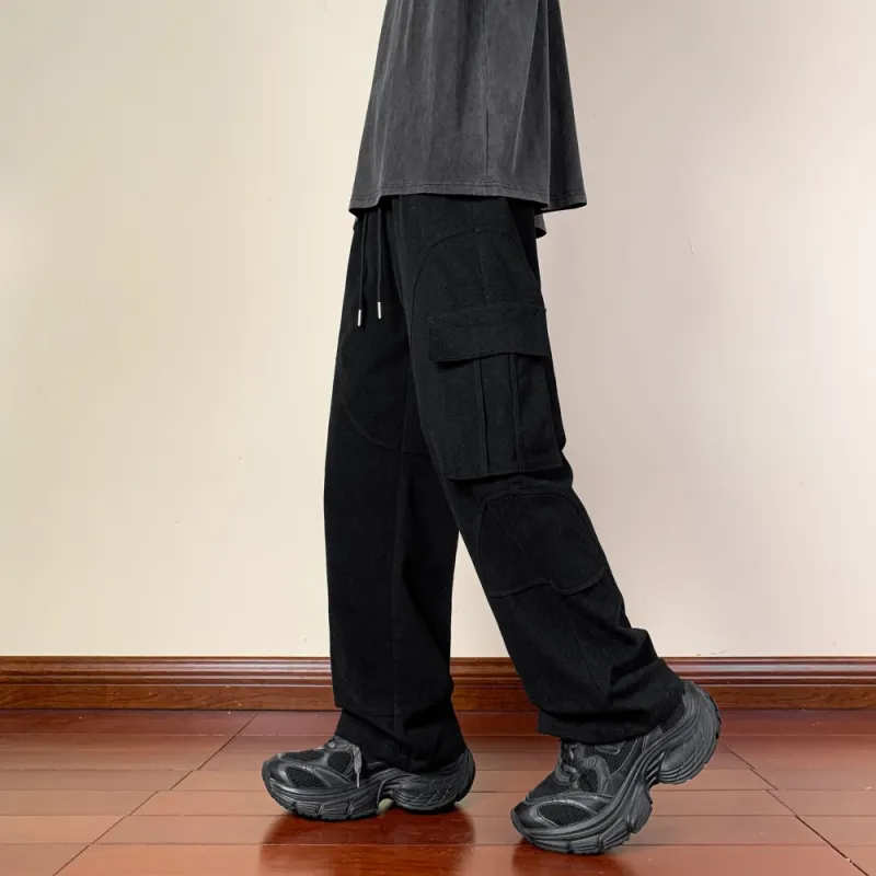 NEAR HERE Casual Pants Unisex-3