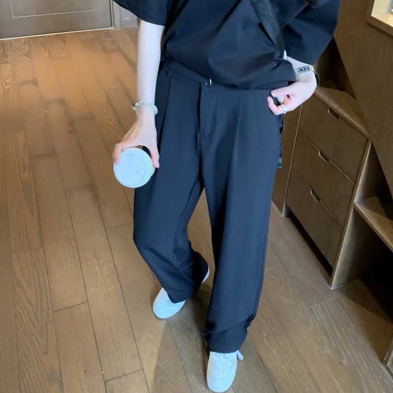 NEAR HERE Casual Pants Unisex-3