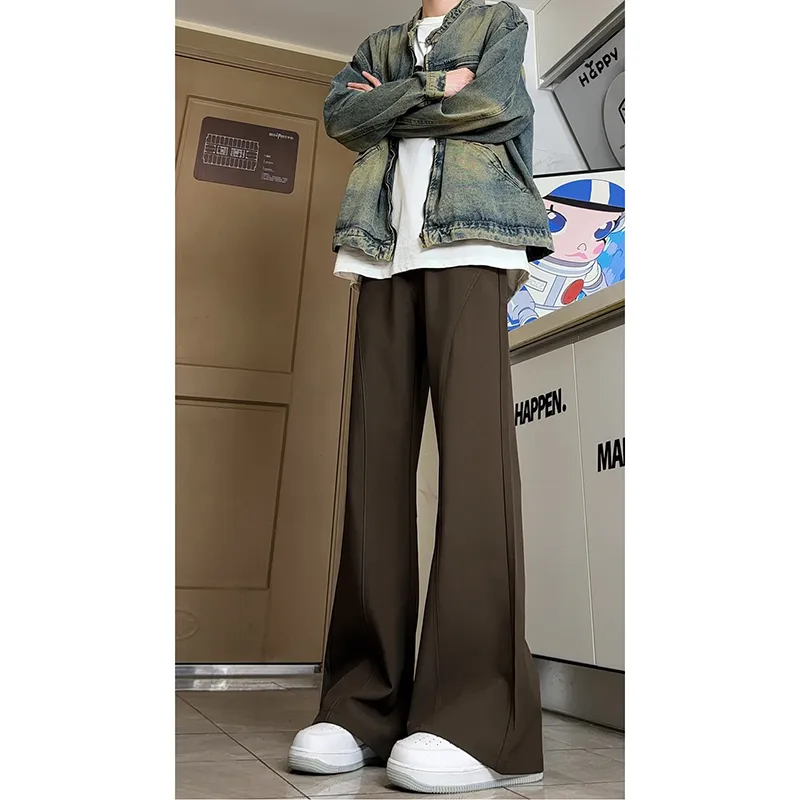 NEAR HERE Casual Pants Unisex-13