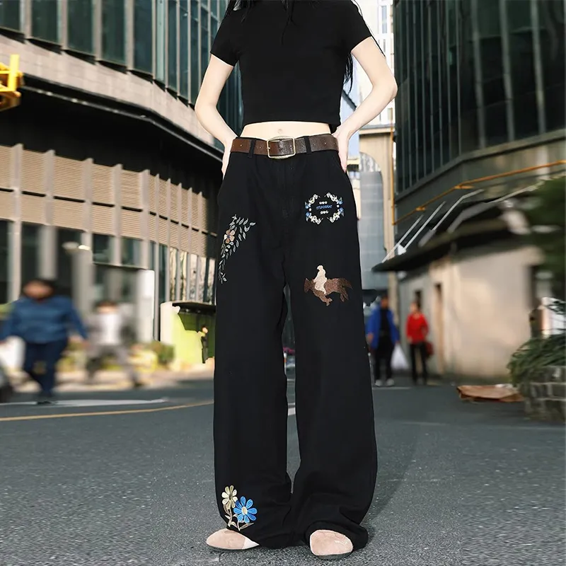 NEAR HERE Jeans Unisex-6