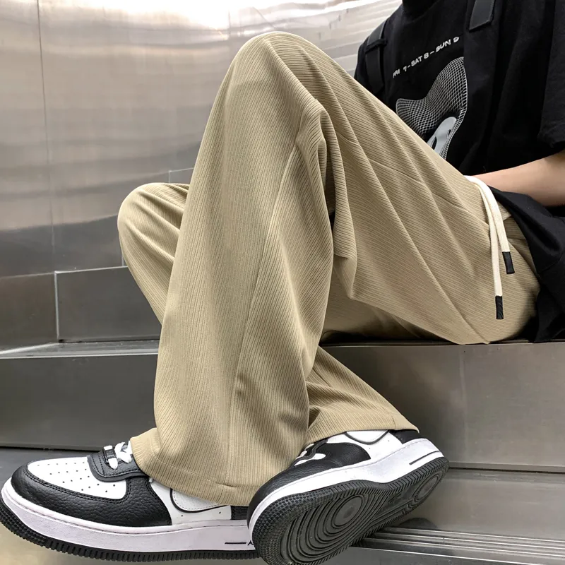 NEAR HERE Casual Pants Unisex-1