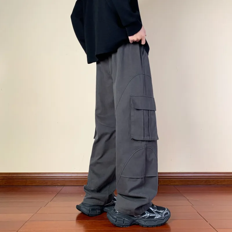 NEAR HERE Casual Pants Unisex-9