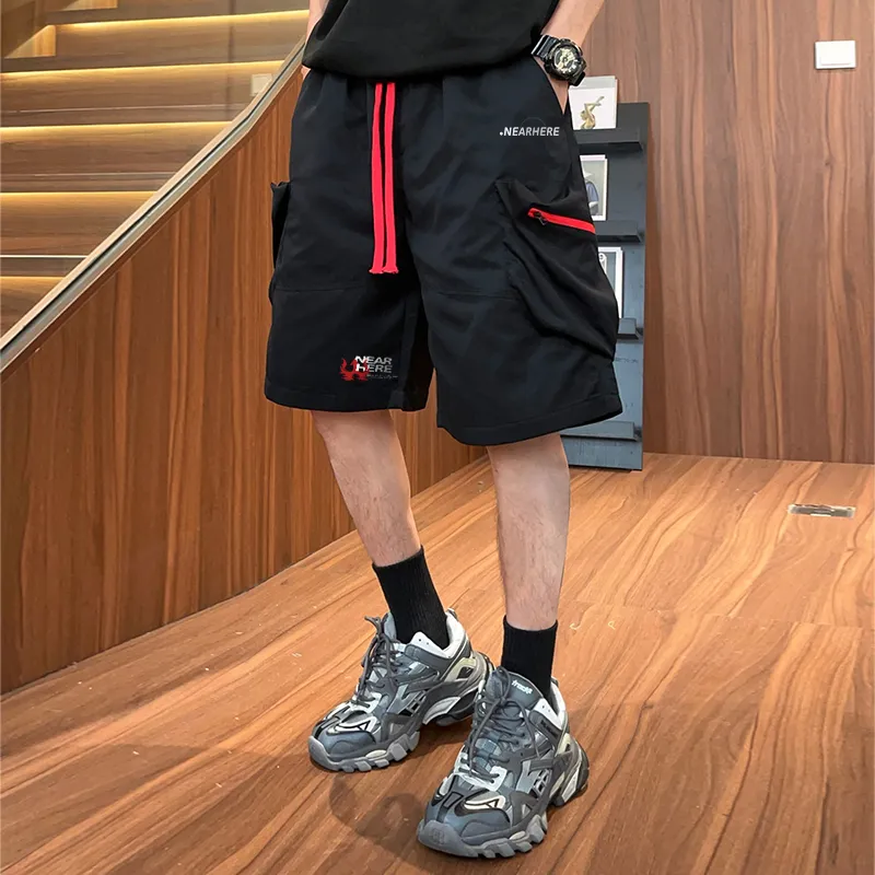 NEAR HERE Cargo Shorts Unisex-16