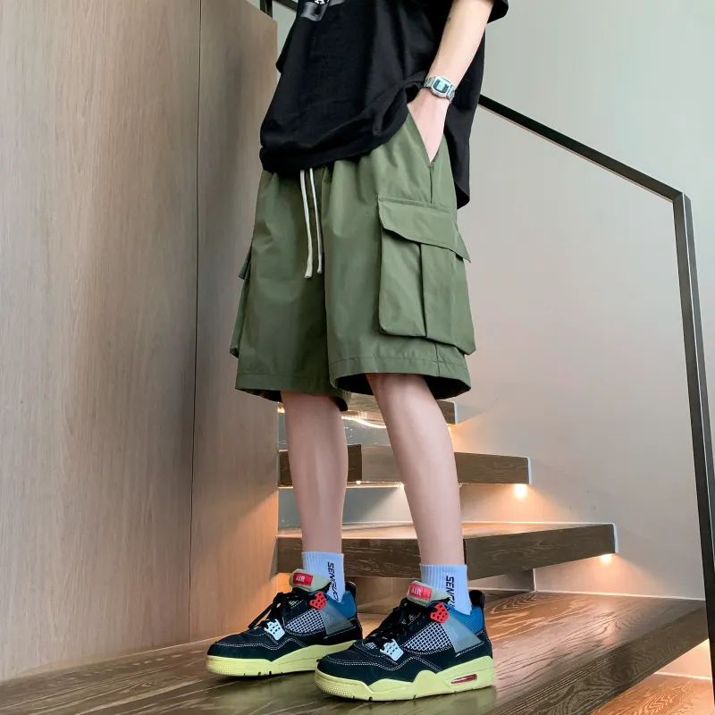 NEAR HERE Casual Shorts Unisex-19