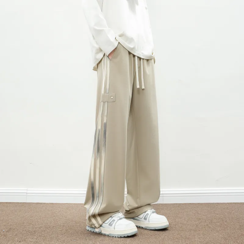 NEAR HERE Casual Pants Unisex Lotus Color-14