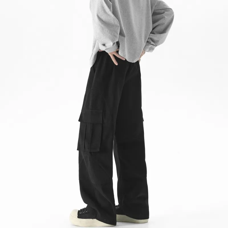 NEAR HERE Casual Pants Unisex-3