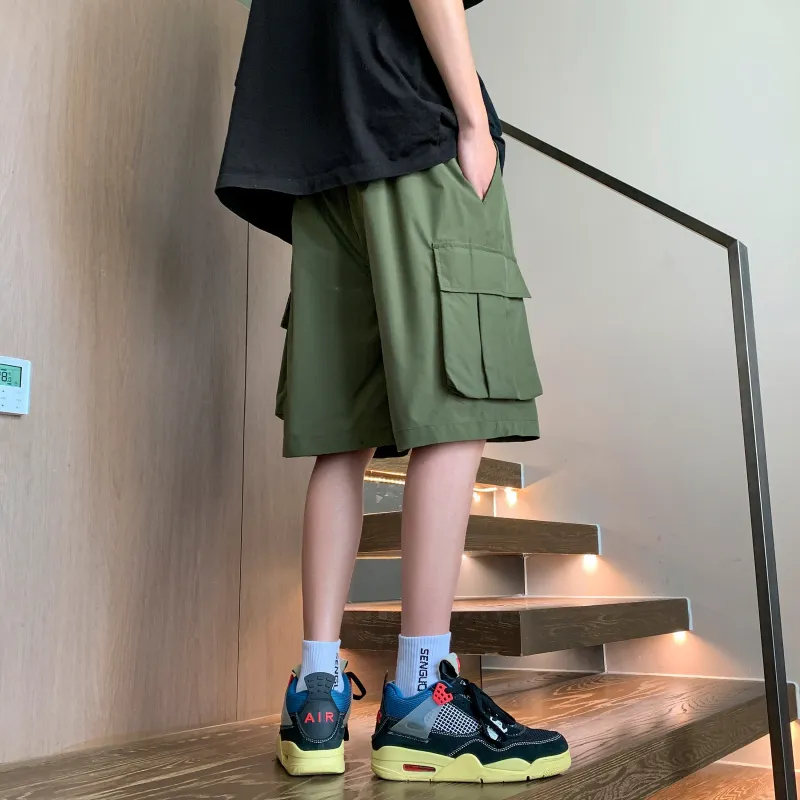 NEAR HERE Casual Shorts Unisex-22