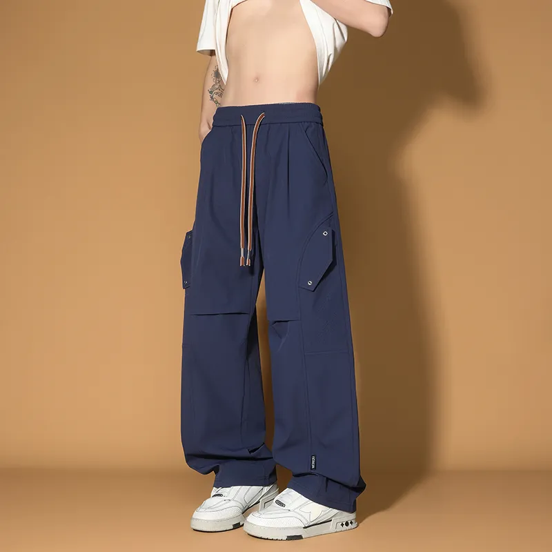 NEAR HERE Casual Pants Unisex-8
