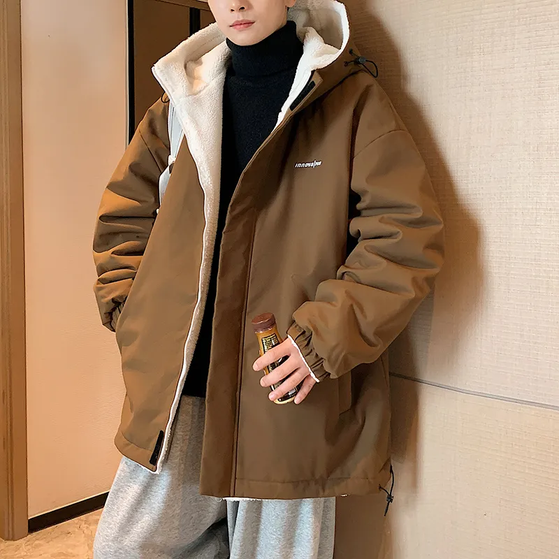 NEAR HERE Puffer Jackets Unisex-5