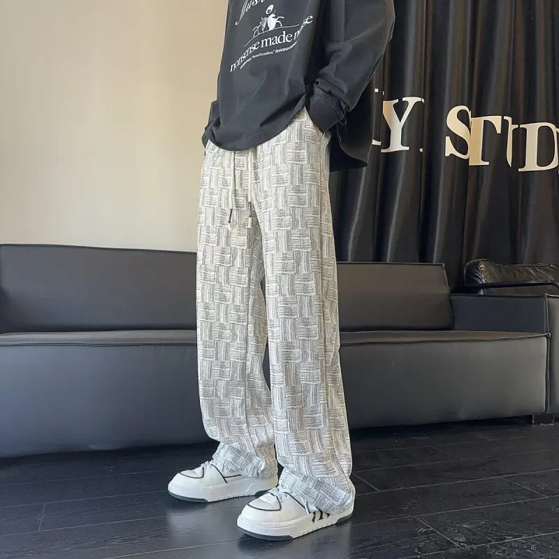 NEAR HERE Casual Pants Unisex-2
