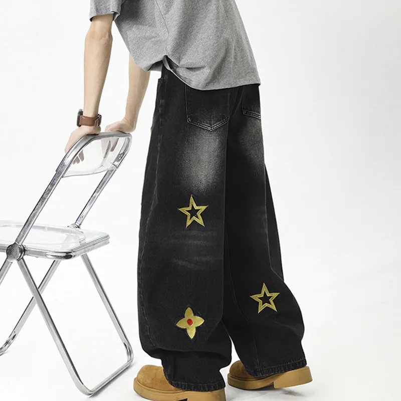NEAR HERE Jeans Unisex-4