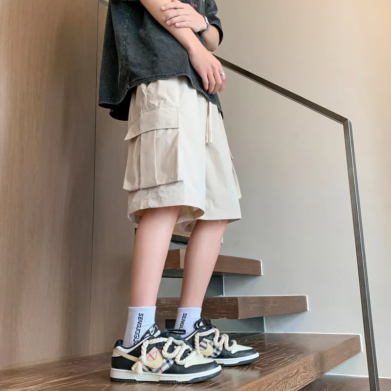 NEAR HERE Casual Shorts Unisex-10