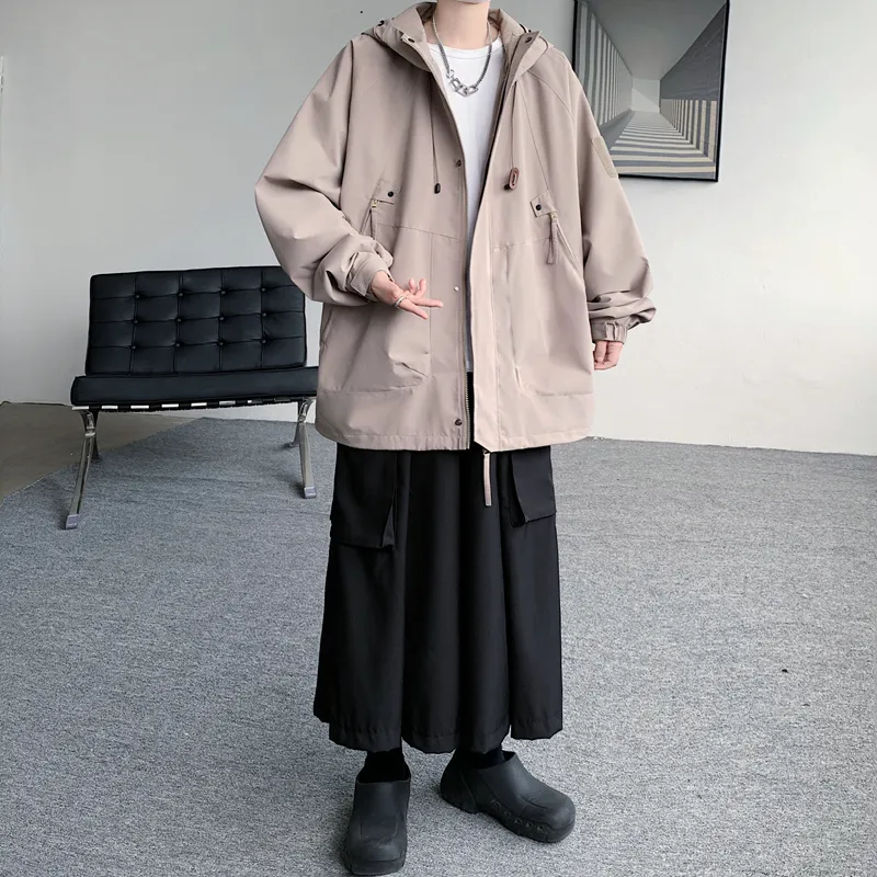 NEAR HERE Jackets & Coats Unisex-12