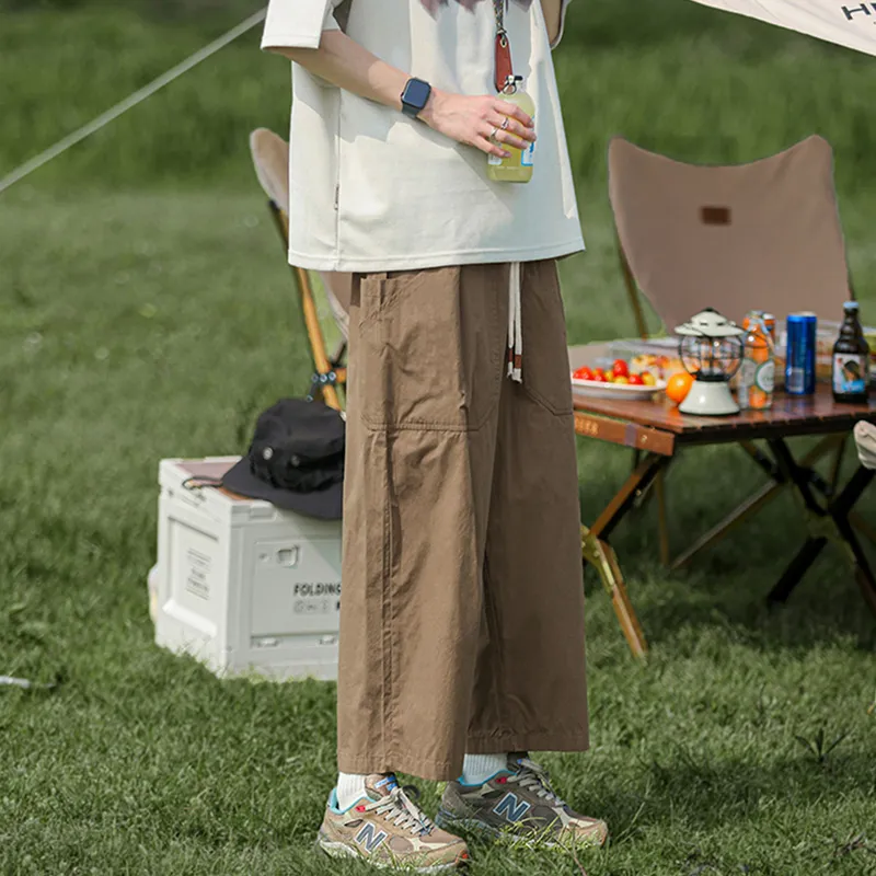 NEAR HERE Casual Pants Unisex-3