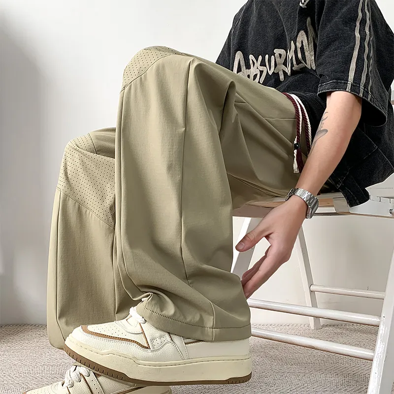 NEAR HERE Casual Pants Unisex-16