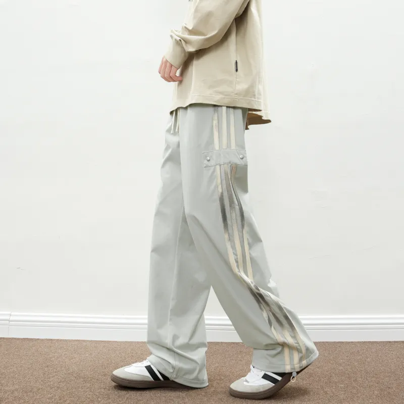 NEAR HERE Casual Pants Unisex Lotus Color-19