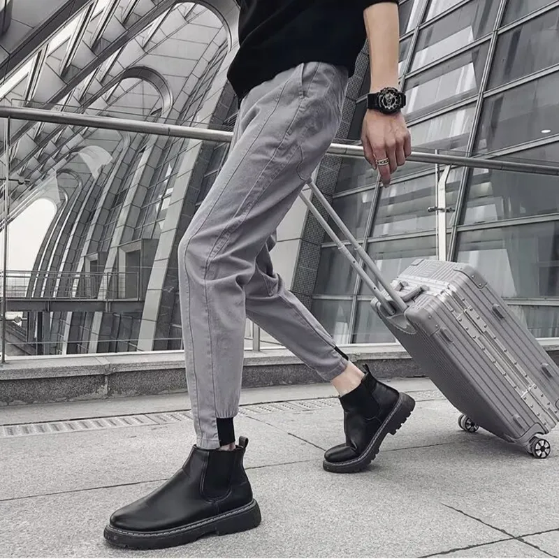 NEAR HERE Casual Pants Unisex-1
