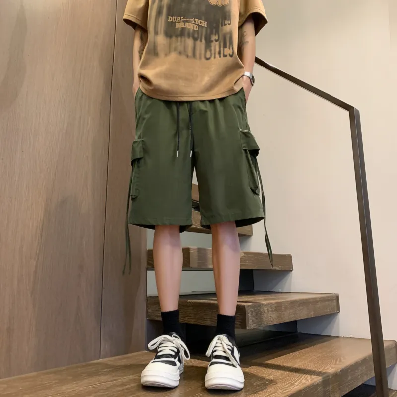 NEAR HERE Casual Shorts Unisex-7