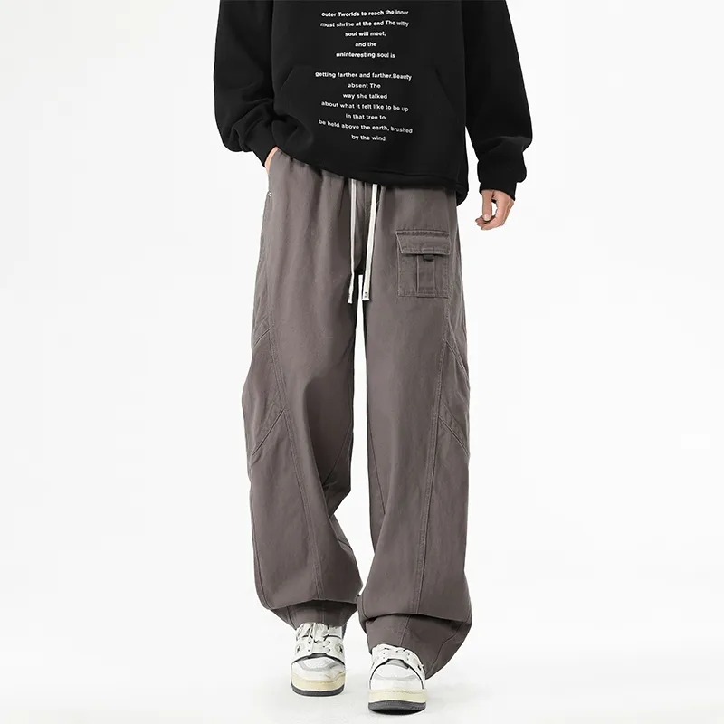 NEAR HERE Casual Pants Unisex-34