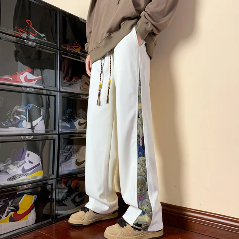 NEAR HERE Casual Pants Unisex-1