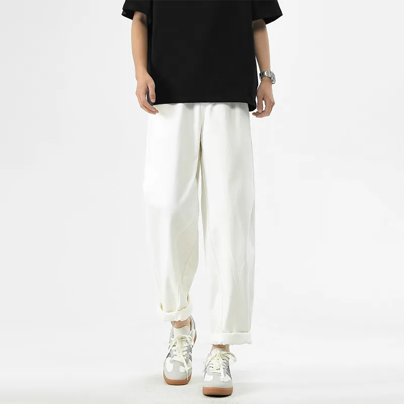 NEAR HERE Casual Pants Unisex-12