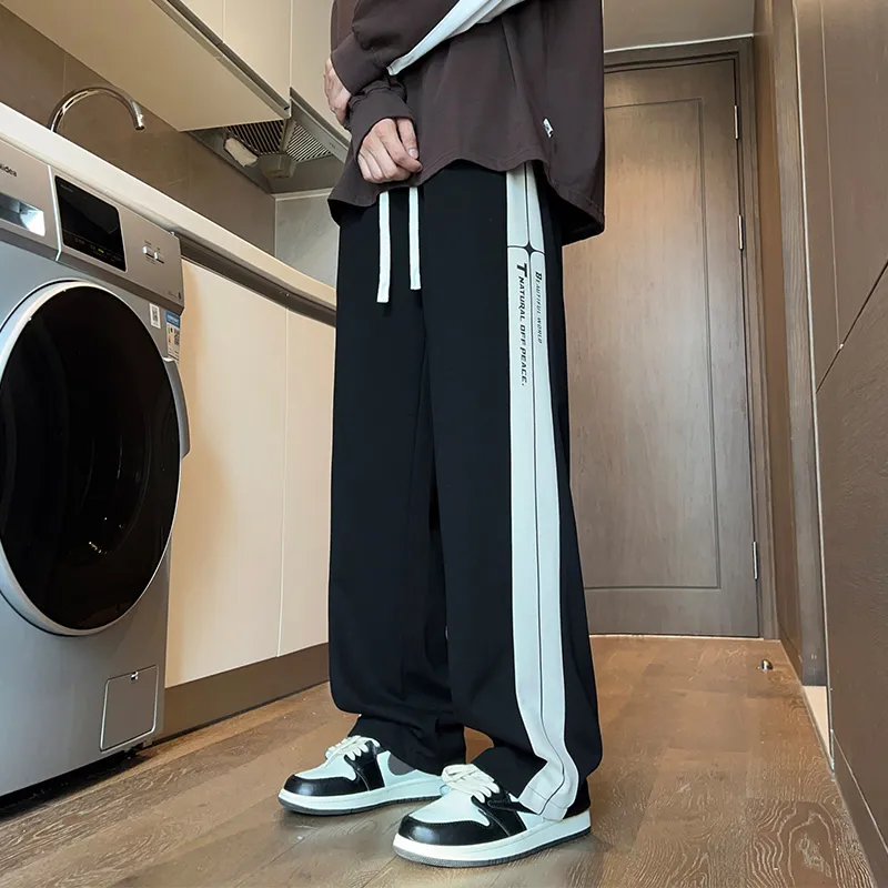 NEAR HERE Casual Pants Unisex-3