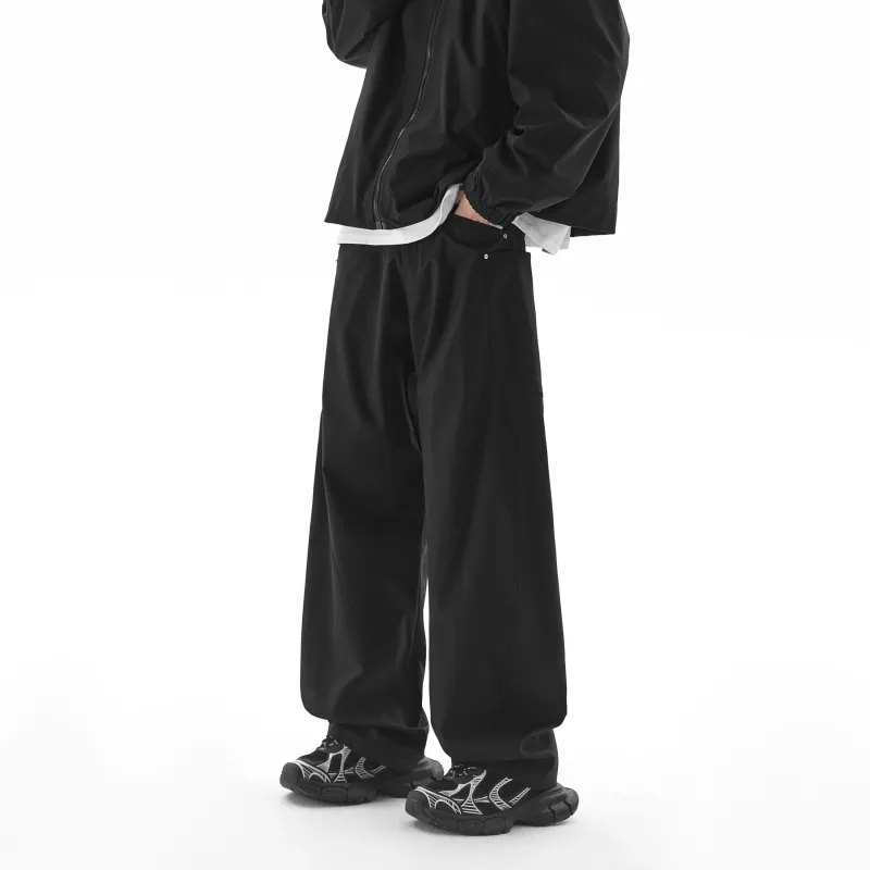 NEAR HERE Casual Pants Unisex-0