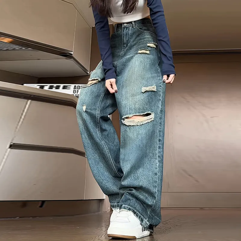 NEAR HERE Jeans Unisex-2