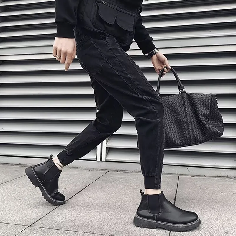 NEAR HERE Casual Pants Unisex-10