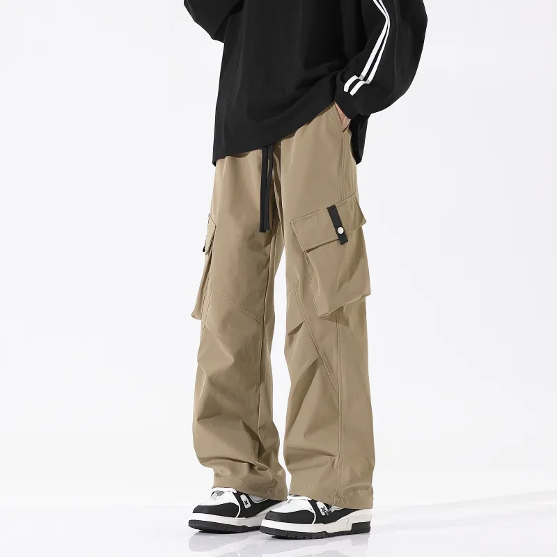 NEAR HERE Casual Pants Unisex-31