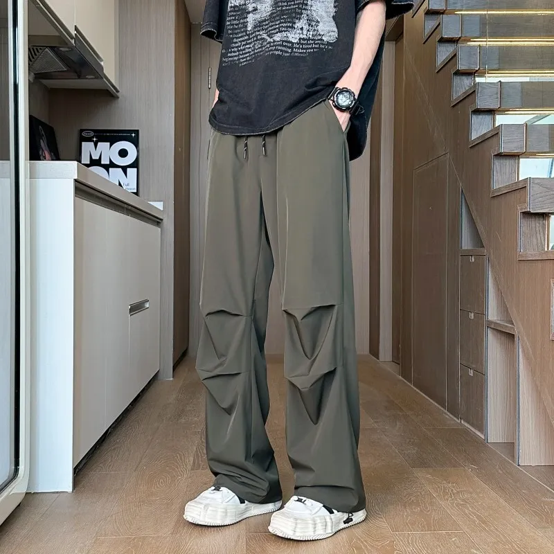 NEAR HERE Casual Pants Unisex-11