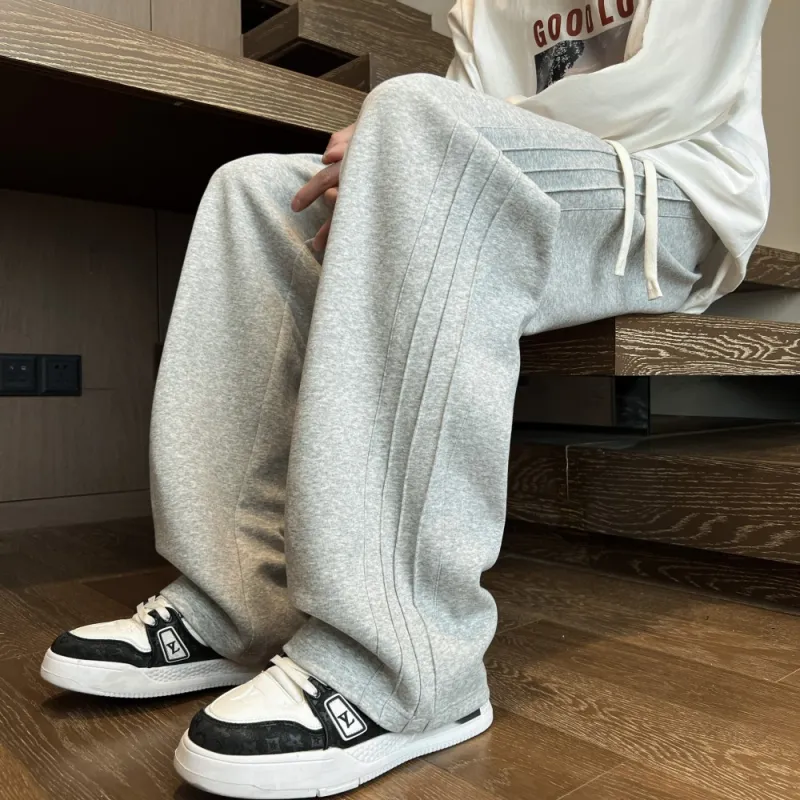 NEAR HERE Casual Pants Unisex-11