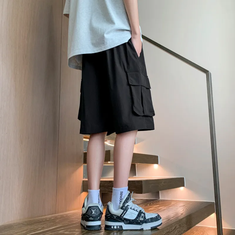 NEAR HERE Casual Shorts Unisex-3