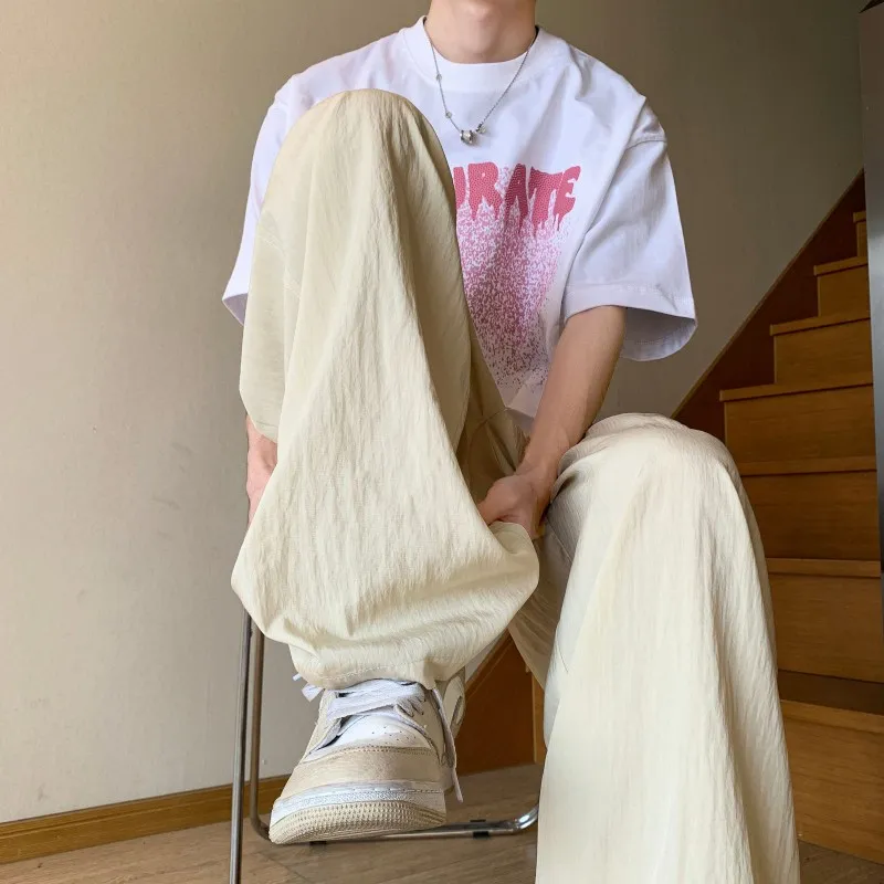 NEAR HERE Casual Pants Unisex-3