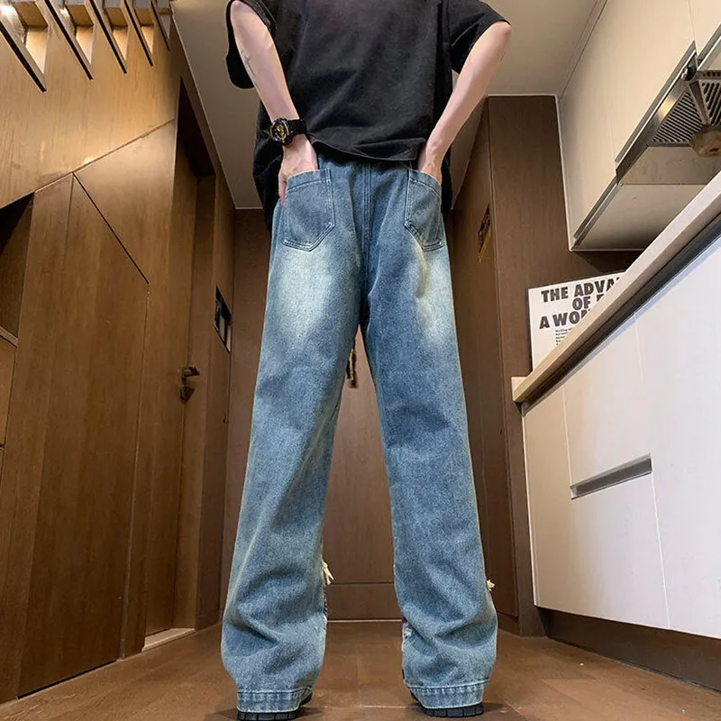 NEAR HERE Jeans Unisex-3