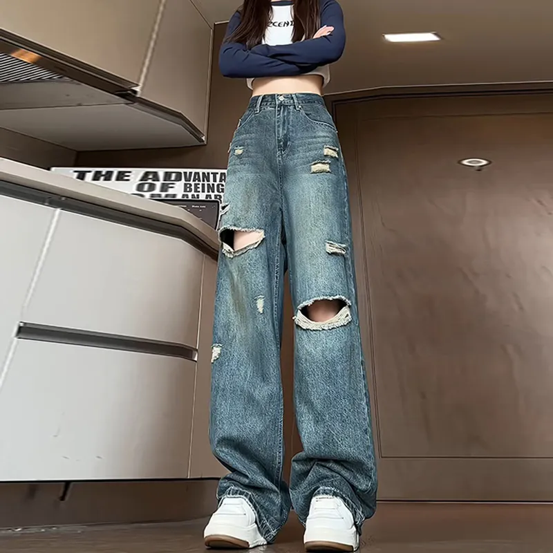 NEAR HERE Jeans Unisex-1