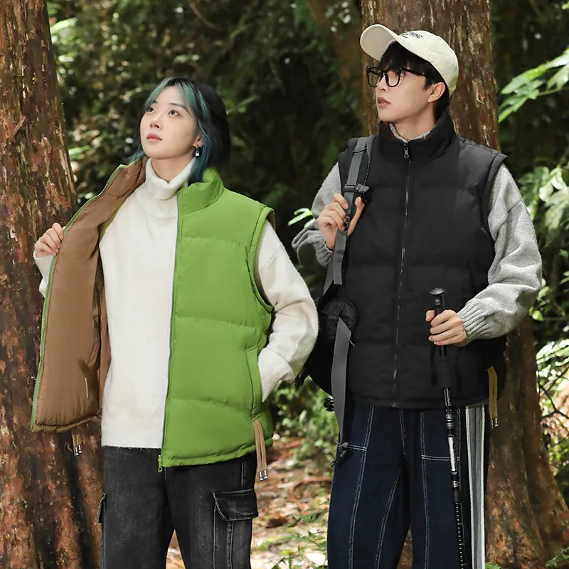NEAR HERE Vests Unisex-14