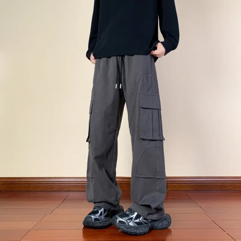 NEAR HERE Casual Pants Unisex-7