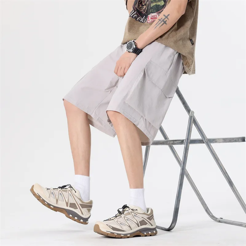 NEAR HERE Casual Shorts Unisex-26