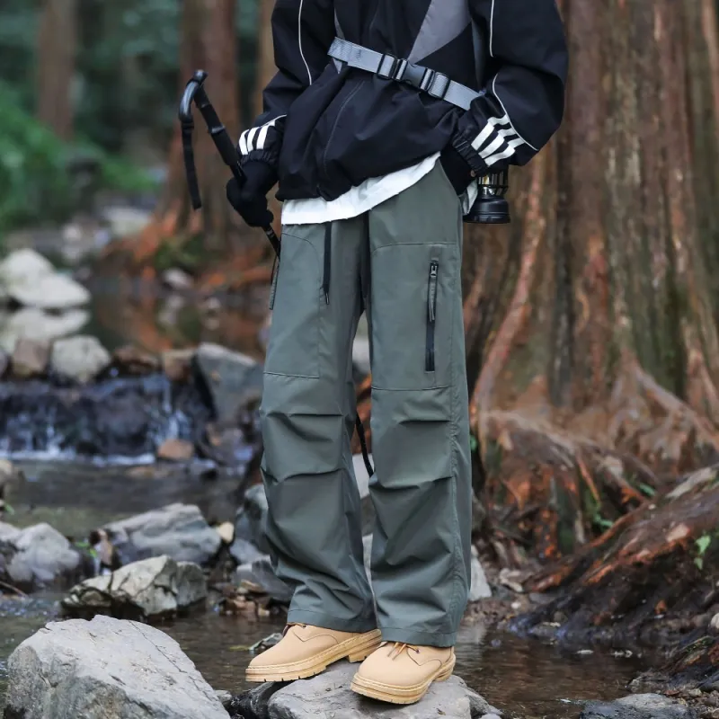 NEAR HERE Casual Pants Unisex-12