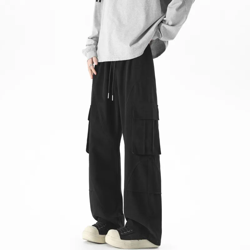 NEAR HERE Casual Pants Unisex-1