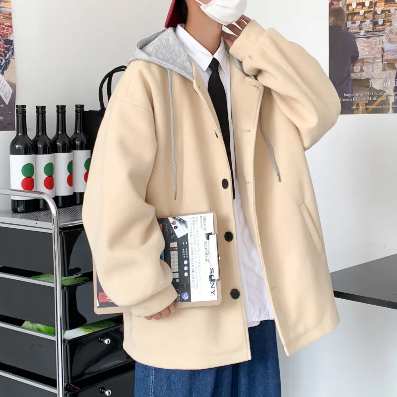 NEAR HERE Coats Unisex-8
