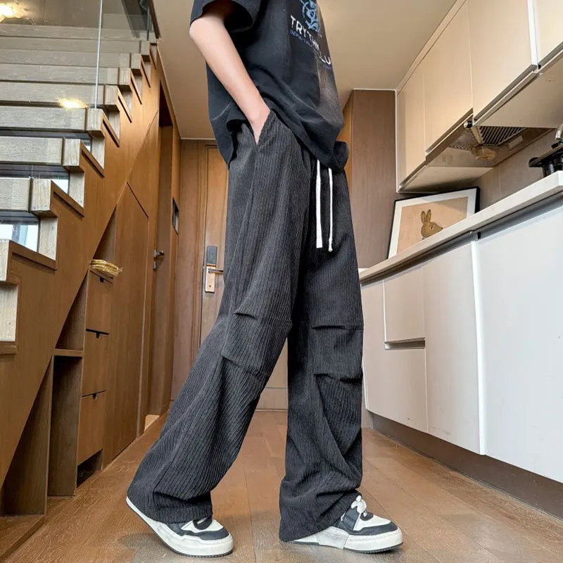 NEAR HERE Casual Pants Unisex-8