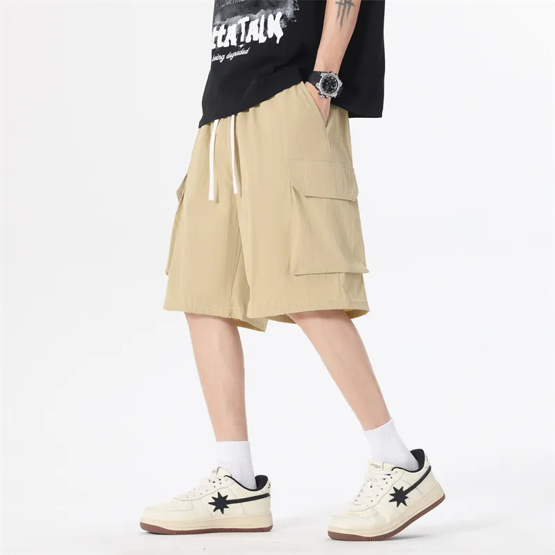 NEAR HERE Casual Shorts Unisex-12