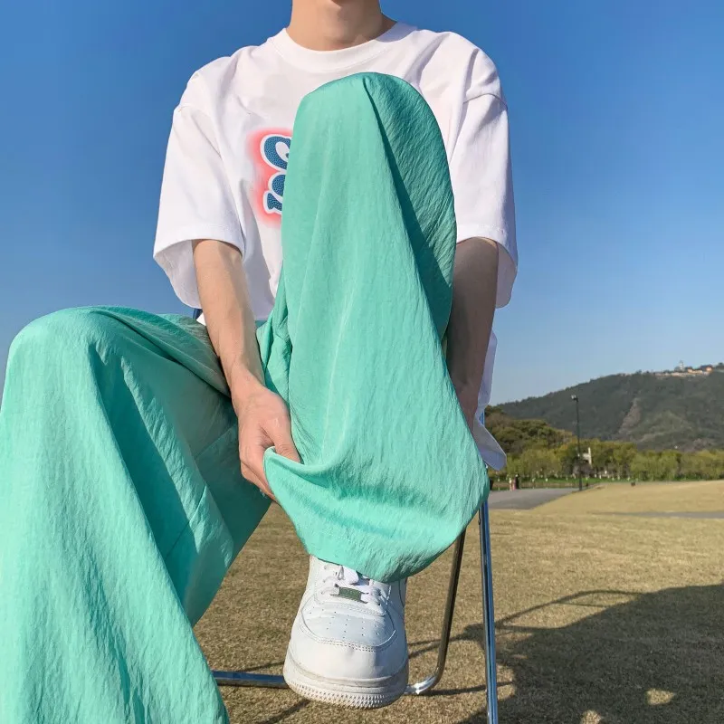 NEAR HERE Casual Pants Unisex-31