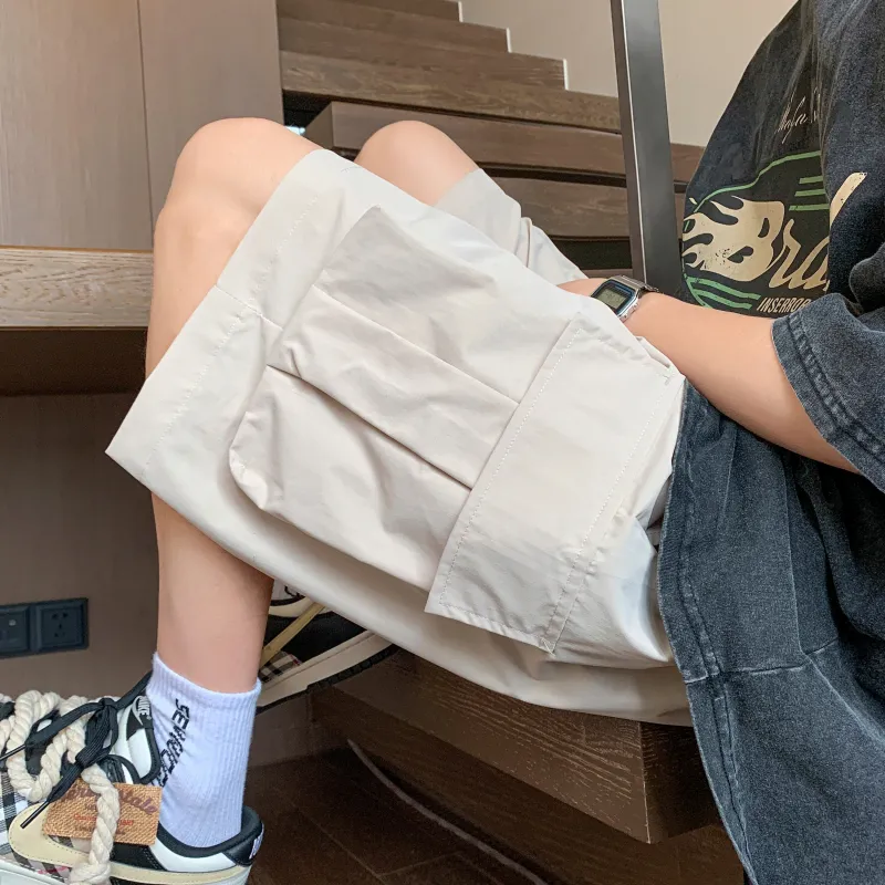 NEAR HERE Casual Shorts Unisex-15
