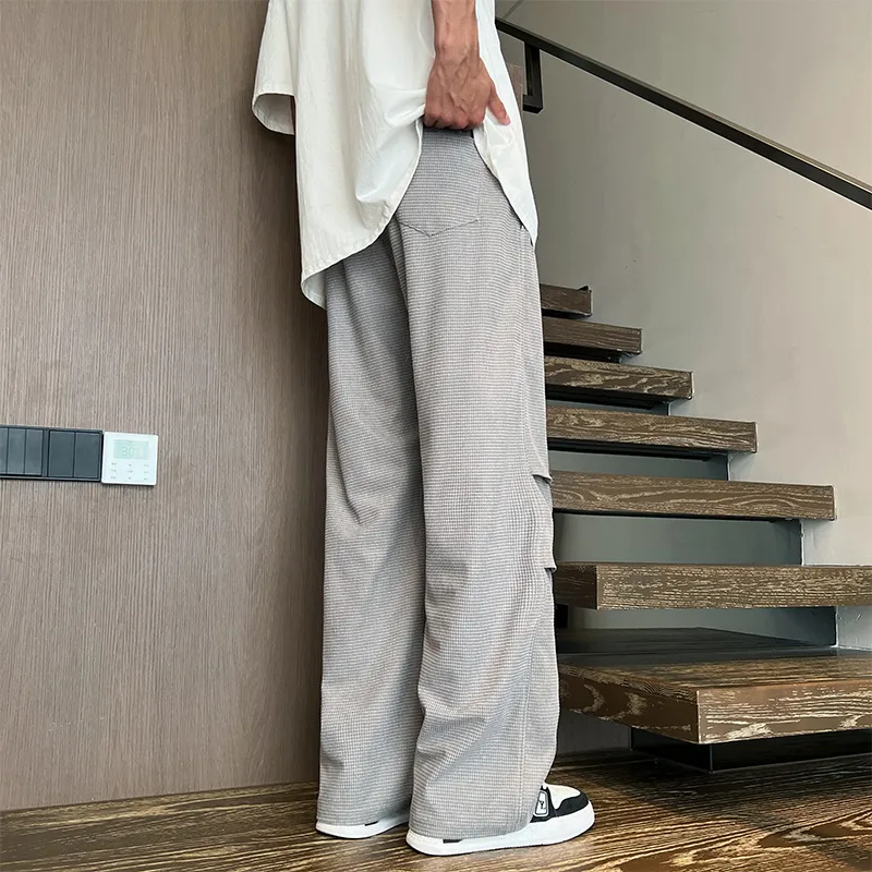 NEAR HERE Casual Pants Unisex-11