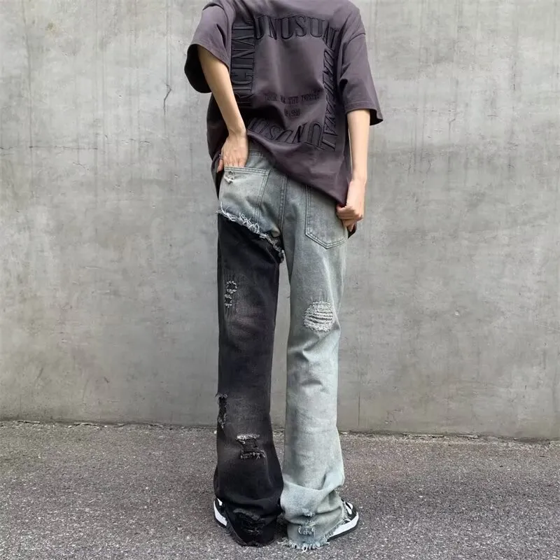 NEAR HERE Jeans Unisex Blue[Premium Edition]-2