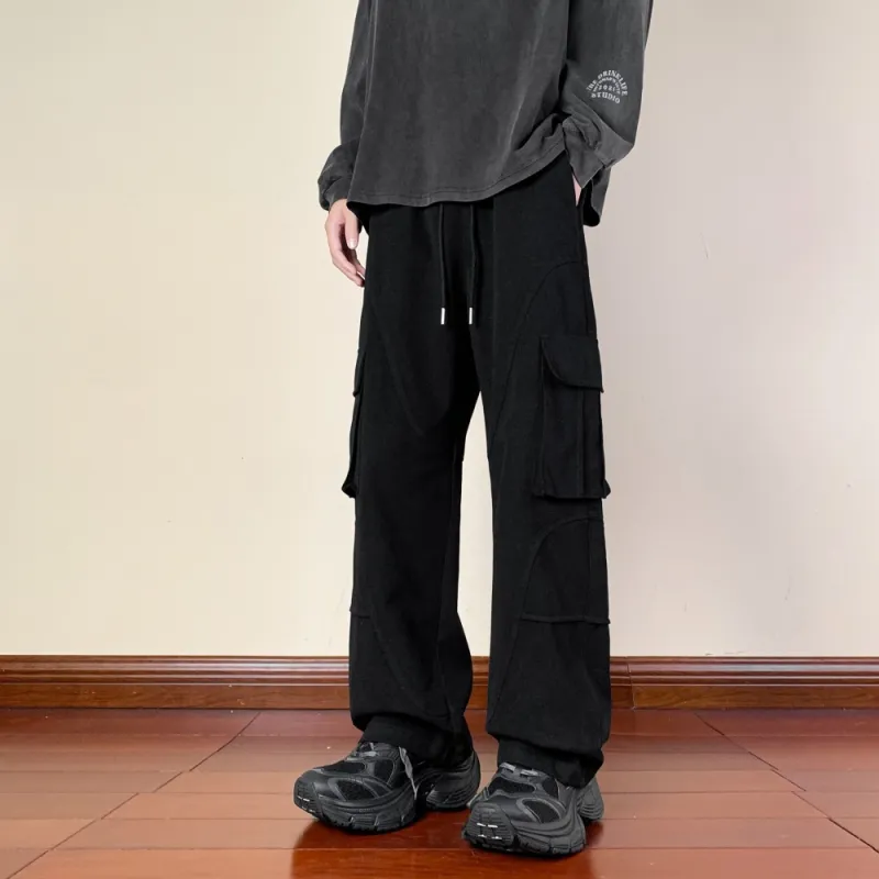 NEAR HERE Casual Pants Unisex-1