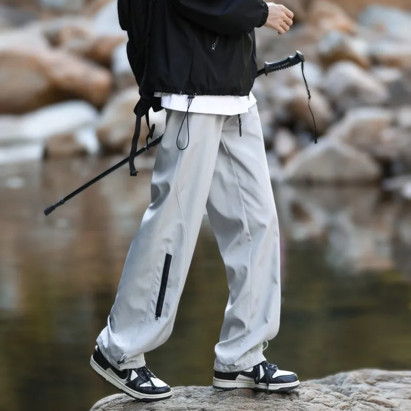 NEAR HERE Casual Pants Unisex-2